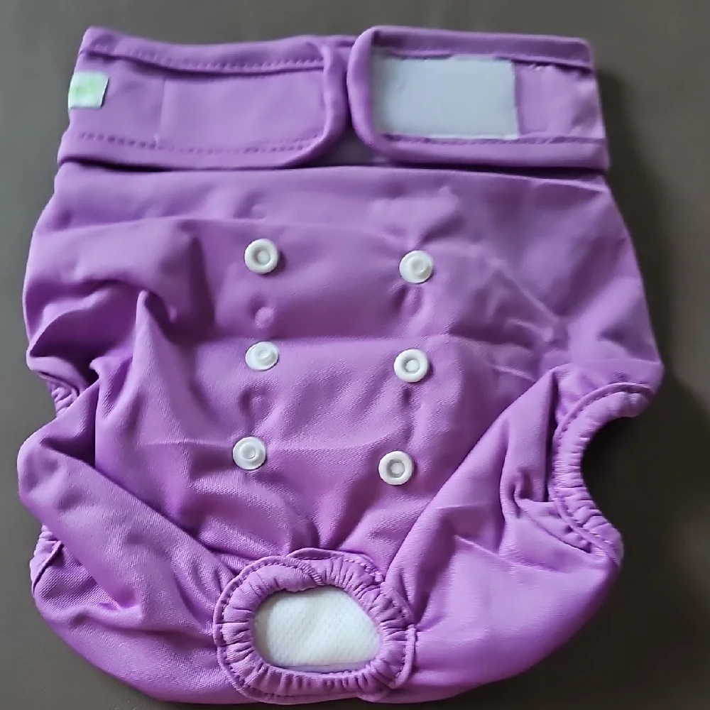 Vibrant Cloth Diaper Set for Dogs